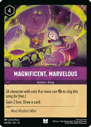 Image of Magnificent, Marvelous (64/204) - Hyperia City Cold Foil