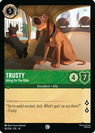 Image of Trusty - Along for the Ride (69/204) - Hyperia City Cold Foil