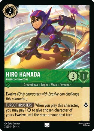 Image of Hiro Hamada - Versatile Inventor (71/204) - Hyperia City