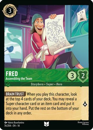Image of Fred - Assembling the Team (76/204) - Hyperia City
