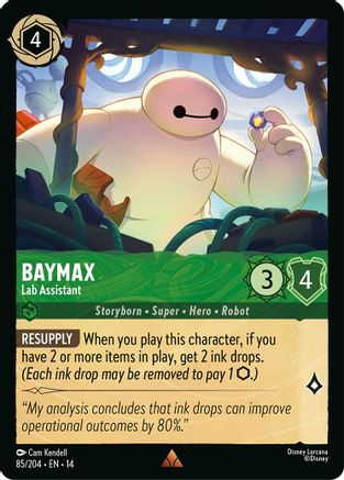 Image of Baymax - Lab Assistant (85/204) - Hyperia City