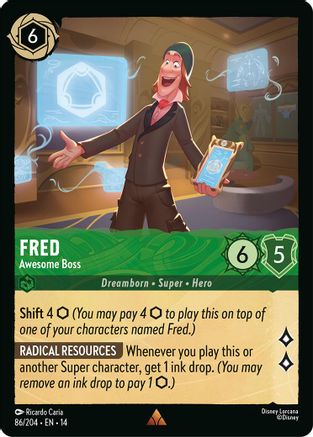 Image of Fred - Awesome Boss (86/204) - Hyperia City