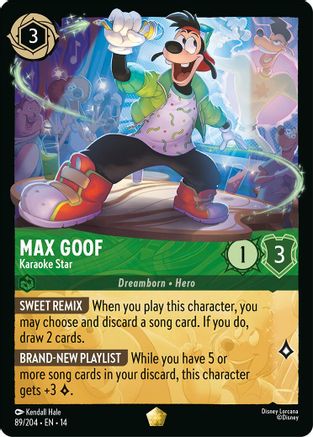 Image of Max Goof - Karaoke Star (89/204) - Hyperia City