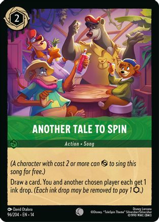 Image of Another Tale to Spin (96/204) - Hyperia City Cold Foil