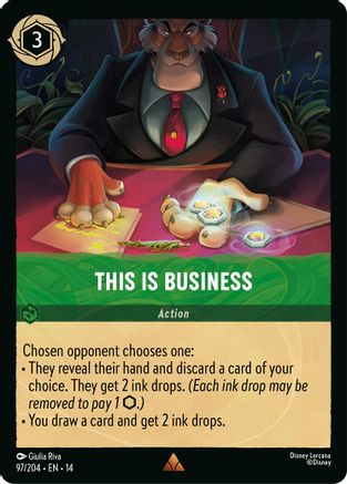 Image of This Is Business (97/204) - Hyperia City Cold Foil
