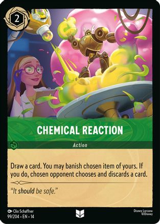 Image of Chemical Reaction (99/204) - Hyperia City Cold Foil