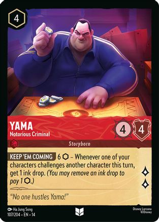Image of Yama - Notorious Criminal (107/204) - Hyperia City