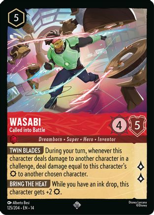 Image of Wasabi - Called into Battle (125/204) - Hyperia City