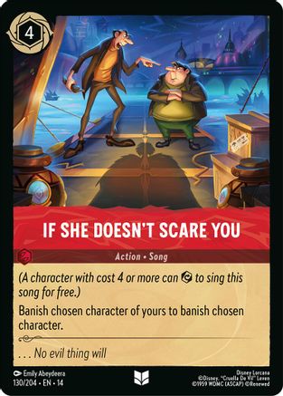 Image of If She Doesn't Scare You (130/204) - Hyperia City Cold Foil