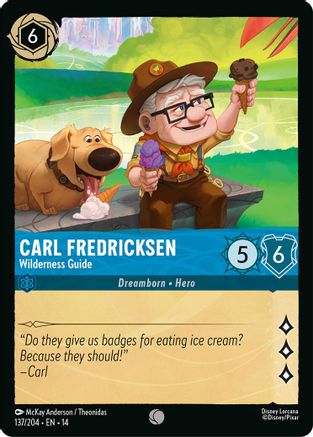 Image of Carl Fredricksen - Wilderness Guide (137/204) - Hyperia City