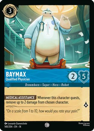 Image of Baymax - Qualified Physician (140/204) - Hyperia City