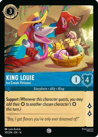 Image of King Louie - Ice Cream Virtuoso (141/204) - Hyperia City