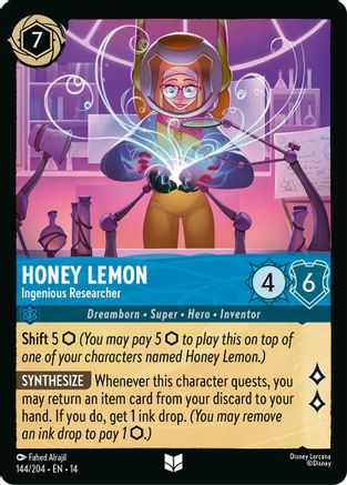 Image of Honey Lemon - Ingenious Researcher (144/204) - Hyperia City