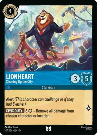 Image of Lionheart - Cleaning Up the City (147/204) - Hyperia City