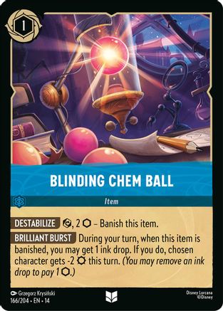 Image of Blinding Chem Ball (166/204) - Hyperia City