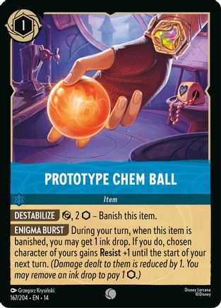 Image of Prototype Chem Ball (167/204) - Hyperia City