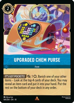 Image of Upgraded Chem Purse (169/204) - Hyperia City Cold Foil