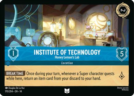 Image of Institute of Technology - Honey Lemon's Lab (170/204) - Hyperia City Cold Foil