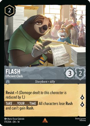 Image of Flash - Efficient Clerk (171/204) - Hyperia City