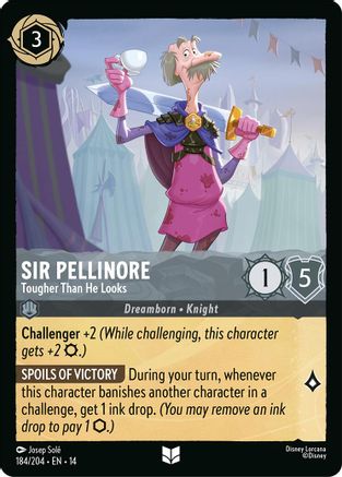 Image of Sir Pellinore - Tougher Than He Looks (184/204) - Hyperia City Cold Foil