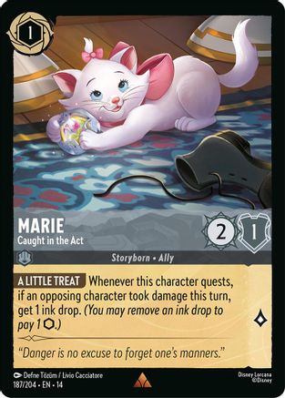 Image of Marie - Caught in the Act (187/204) - Hyperia City Cold Foil