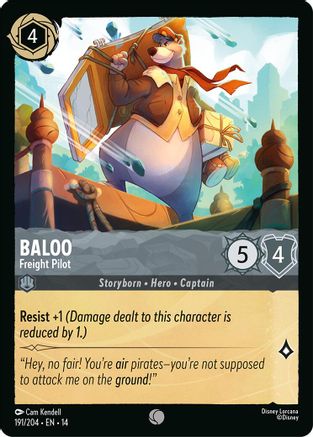 Image of Baloo - Freight Pilot (191/204) - Hyperia City