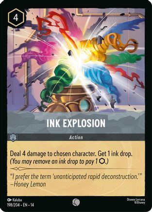Image of Ink Explosion (198/204) - Hyperia City Cold Foil