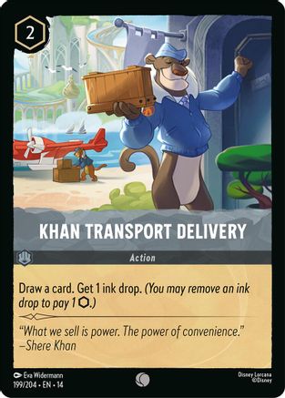 Image of Khan Transport Delivery (199/204) - Hyperia City Cold Foil