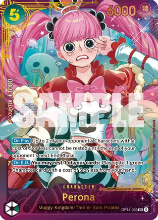 Image of Perona (Large Scale Extra Grand Battle 2026) (OP14-033) - One Piece Promotion Cards Foil