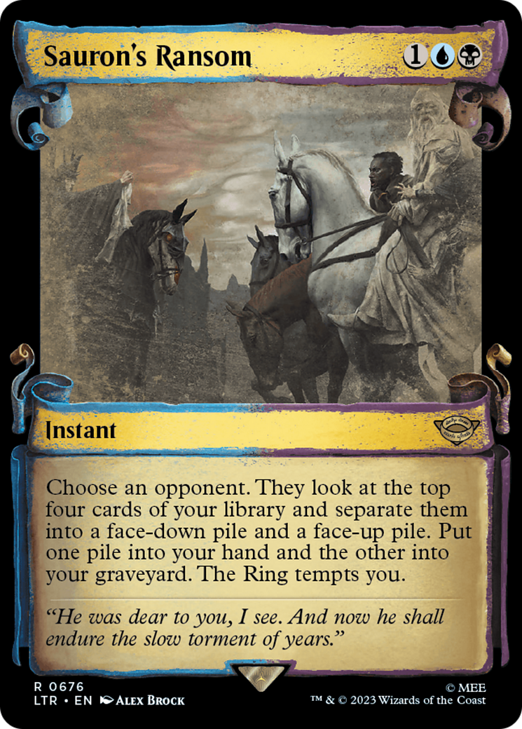 Image of Sauron's Ransom [The Lord of the Rings: Tales of Middle-Earth Showcase Scrolls]