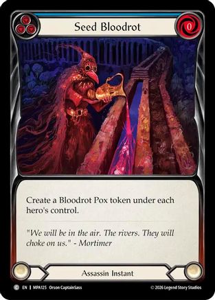 Image of Seed Bloodrot (MPA125) - Flesh and Blood: Promo Cards