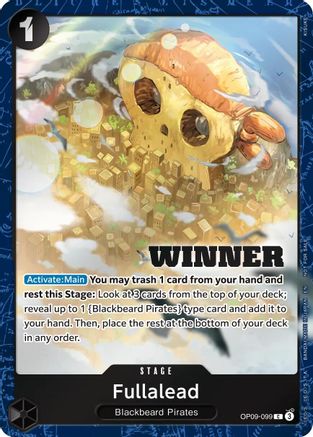 Image of Fullalead (Winner Pack 2026 Vol. 4) (OP09-099) - One Piece Promotion Cards Foil