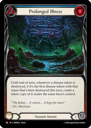 Image of Prolonged Illness (MPA032) - Flesh and Blood: Promo Cards Rainbow Foil
