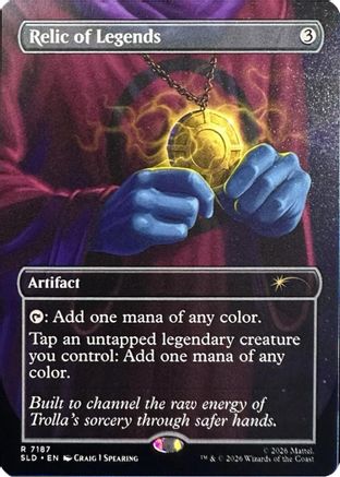 Image of Relic of Legends (7187) (SLD-7187) - Secret Lair Drop Series