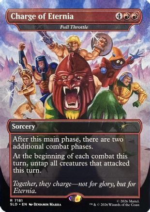 Image of Charge of Eternia - Full Throttle (SLD-7181) - Secret Lair Drop Series