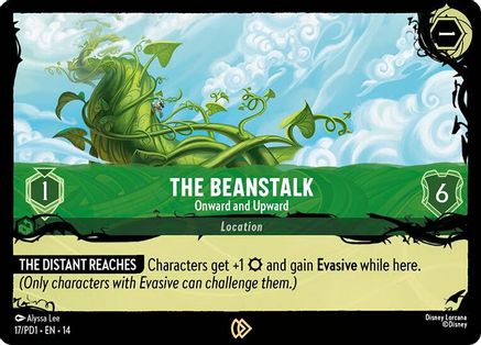 Image of The Beanstalk - Onward and Upward (17) - Illumineers Quest The Great Hunny Rescue Holofoil