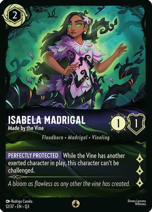Image of Isabela Madrigal - Made by the Vine (12/37) - Illumineers Quest The Great Hunny Rescue