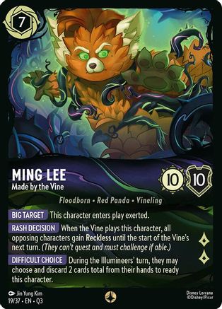 Image of Ming Lee - Made by the Vine (19/37) - Illumineers Quest The Great Hunny Rescue
