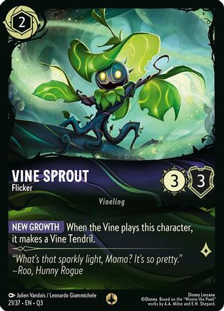 Image of Vine Sprout - Flicker (21/37) - Illumineers Quest The Great Hunny Rescue