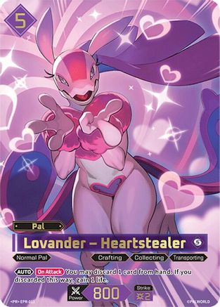 Image of Lovander - Heartstealer - EPR-011 (EPR-011) - Palworld Promo Cards Foil