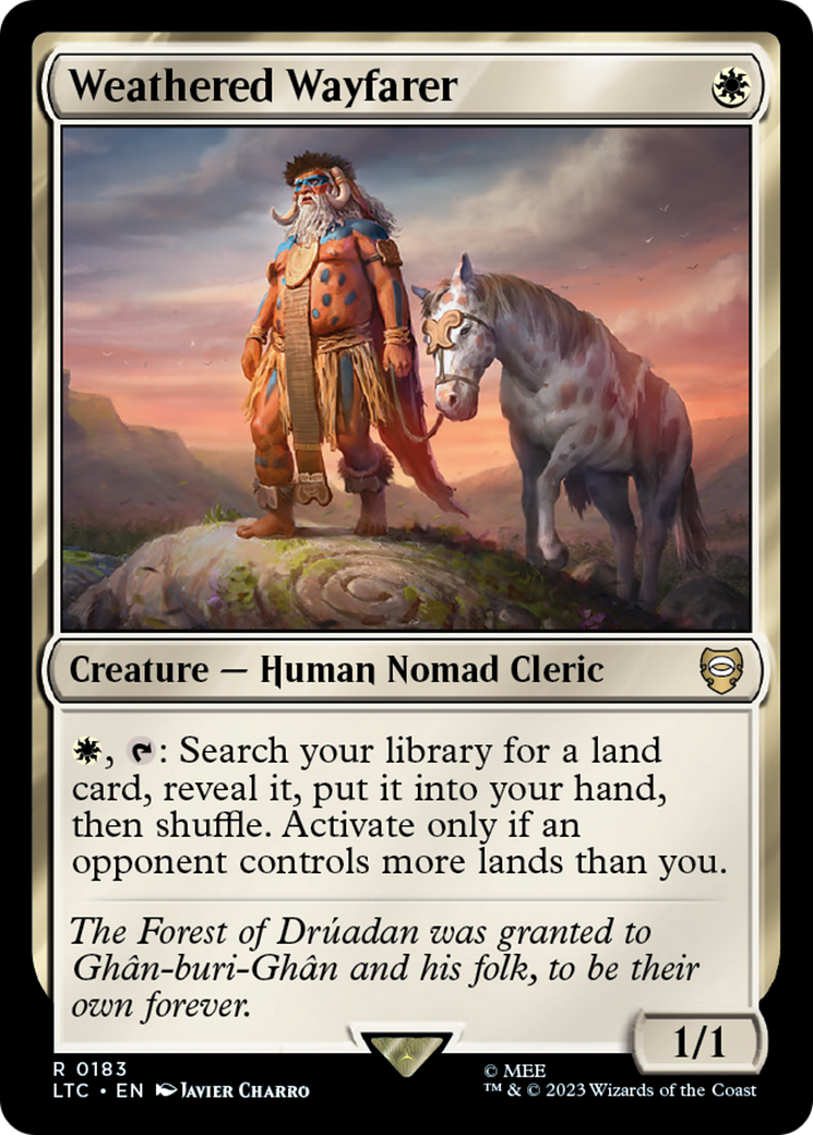Image of Weathered Wayfarer [The Lord of the Rings: Tales of Middle-Earth Commander]