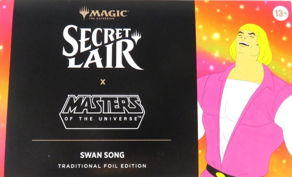 Image of Secret Lair x  THE MASTERS OF THE UNIVERSE - (SWAN SONG) - Traditional Foil Edition