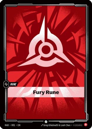 Image of Fury Rune (R01) - Radiance Foil