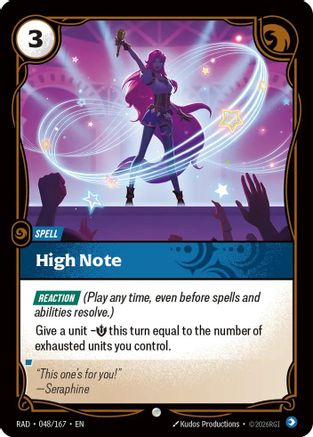 Image of High Note (048/167) - Radiance Foil