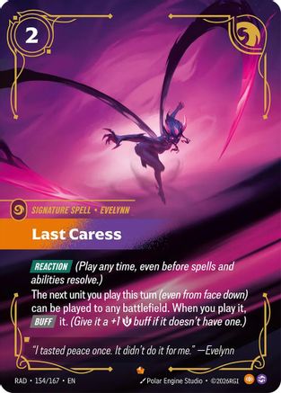 Image of Last Caress (154/167) - Radiance Foil