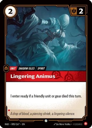 Image of Lingering Animus (005/167) - Radiance Foil