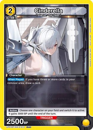 Image of Cinderella (013) (UP01BT/NIK-2-013) - UP01BT GODDESS OF VICTORY NIKKE Precious Booster Foil