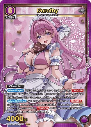 Image of Dorothy (019) (UP01BT/NIK-2-019) - UP01BT GODDESS OF VICTORY NIKKE Precious Booster Foil