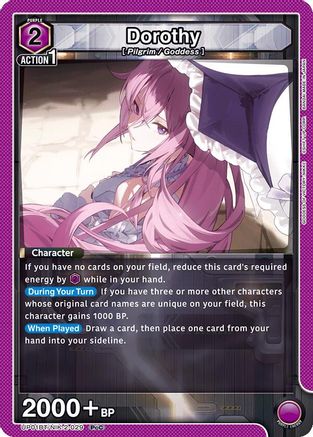 Image of Dorothy (029) (UP01BT/NIK-2-029) - UP01BT GODDESS OF VICTORY NIKKE Precious Booster Foil