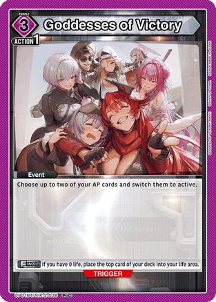 Image of Goddesses of Victory (UP01BT/NIK-2-038) - UP01BT GODDESS OF VICTORY NIKKE Precious Booster Foil